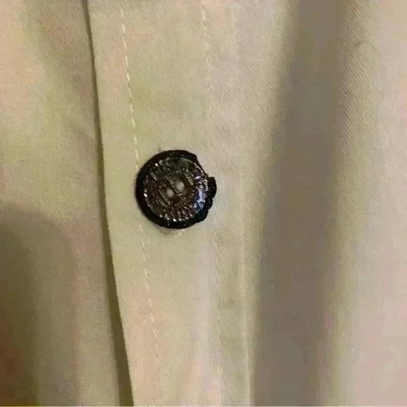 Asstseries Militare Series Men’s Cotton Long Sleeve White Shirt Size XL. - Picture 11 of 11